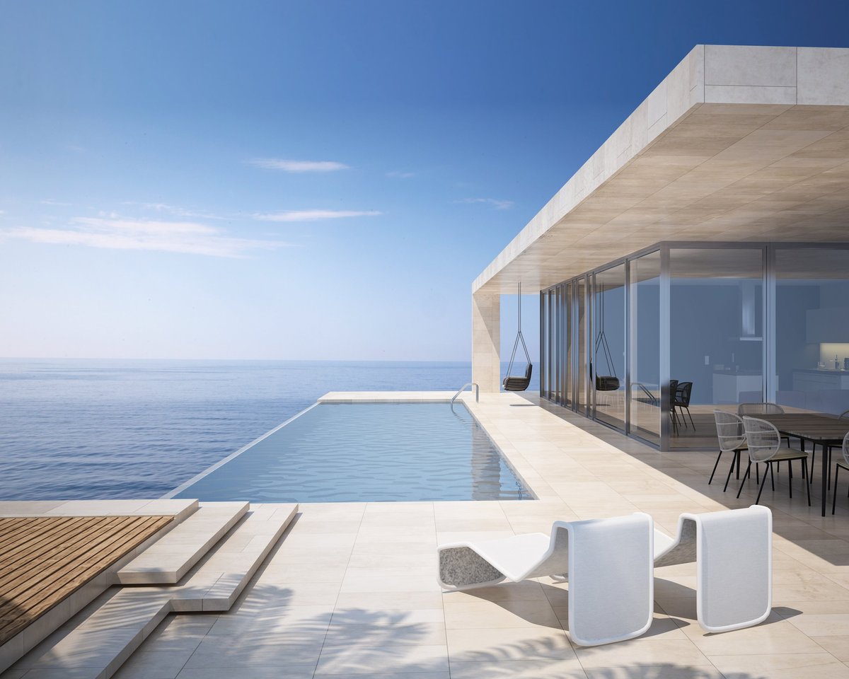 Moderne villa met oneindig zwembad en uitzicht op zee aan de Costa Blanca Zuid